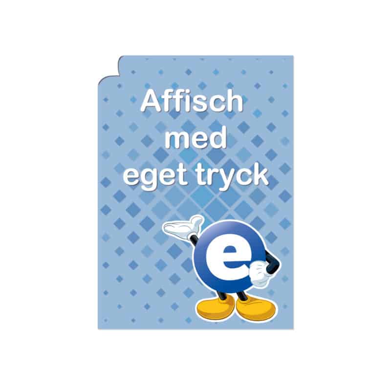 Poster / Affisch 50x70cm - papper