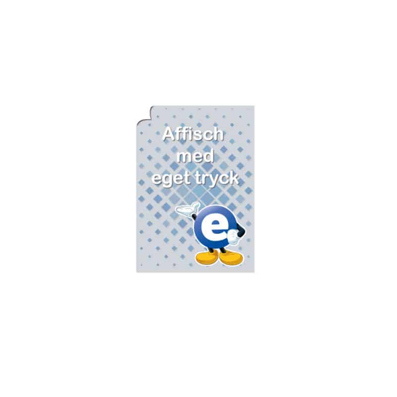 Poster / Affisch A3 - plast