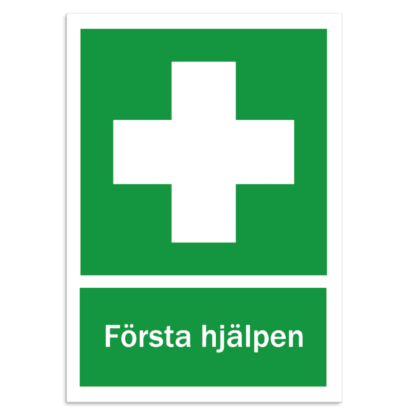 Skylt - Första Hjälpen