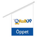 Kioskflagga / Fasadflagga
