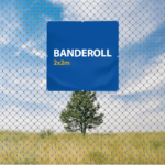 Banderoll 2x2m