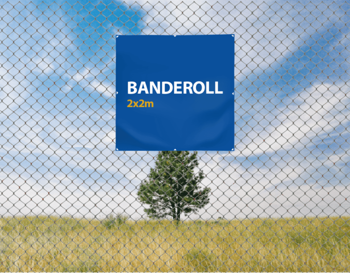 Banderoll 2x2m