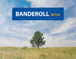 Banderoll 4x1m