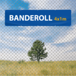 Banderoll 4x1m