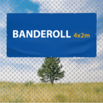 Banderoll 4x2m