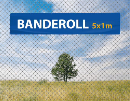 Banderoll 5x1m