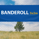 Banderoll 5x2m