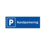 Skylt - Kundparkering