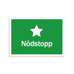 Skylt-nödstopp