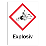 Skylt-explosiv