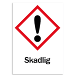 Skylt-skadlig