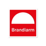 Skylt-brandlarm-E262