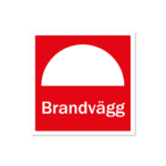 Skylt-brandvägg-E264