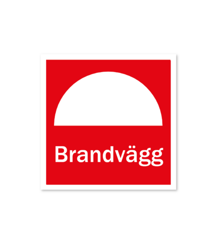 Skylt-brandvägg-E264