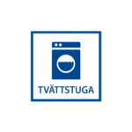skylt tvättstuga