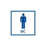 skylt wc herr