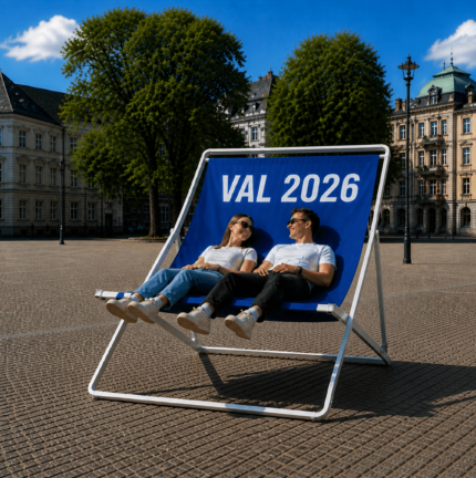 en gigantisk solstol